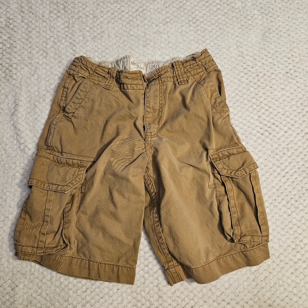 Aeropostale Men's Authentic Cargo Shorts Size 28
